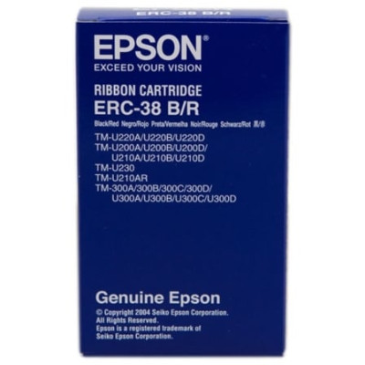 Cinta Nylon Epson ERC-38/ Negro/ Roja | Epson