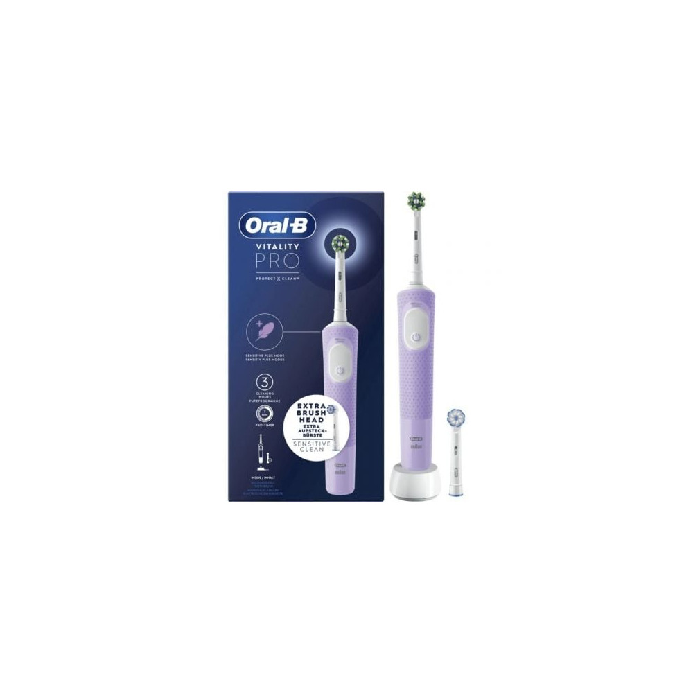 Cepillo Dental Braun Oral-B Vitality Pro/ Purpura | Cepillos