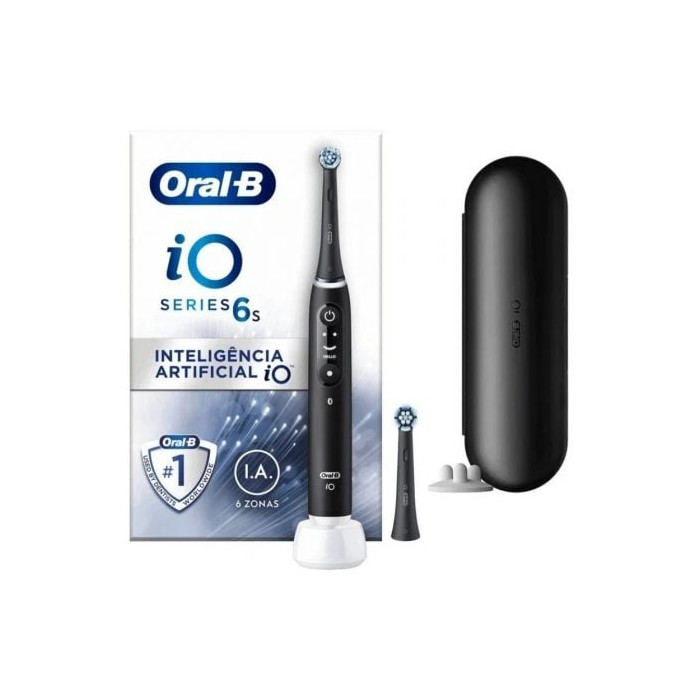 Cepillo Dental Braun Oral-B iO 6/ Incluye 2 Recambios/ Negro | Cepillos