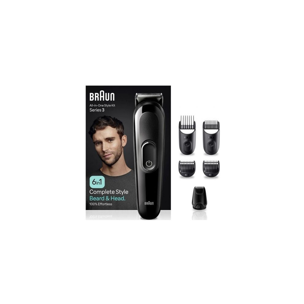 Afeitadora Braun All in One 6 en 1 Style Kit Series 3 MGK3410/ con batería/ 6 Accesorios | Afaitadores