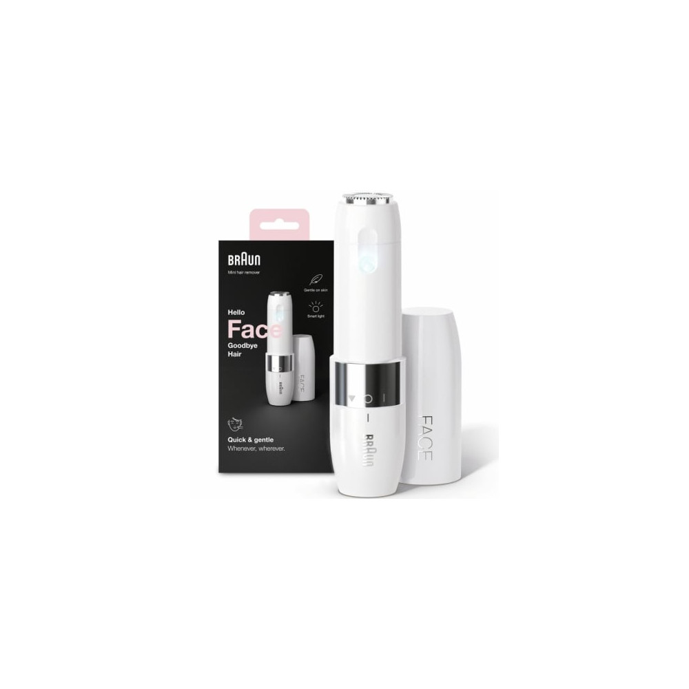 Depiladora Facial Braun Mini Depiladora Facial FS1000/ con Batería | Depiladores