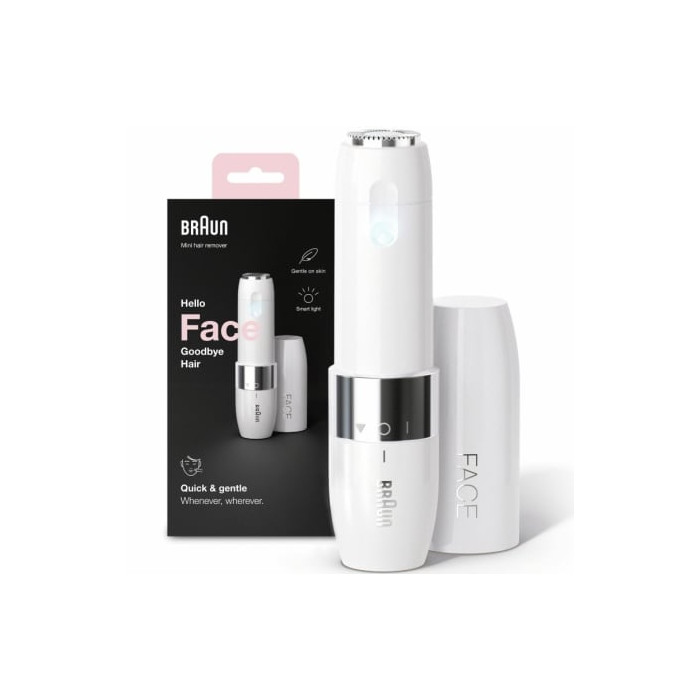 Depiladora Facial Braun Mini Depiladora Facial FS1000/ con Batería | Depiladores