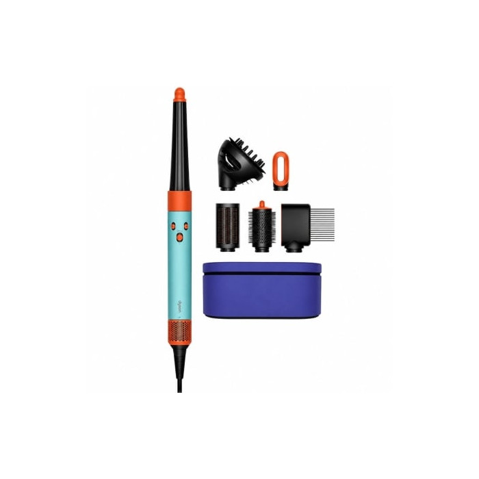 Rizador y Secador para pelo Dyson Airwrap i.d./ Azul y Naranja | Planchas