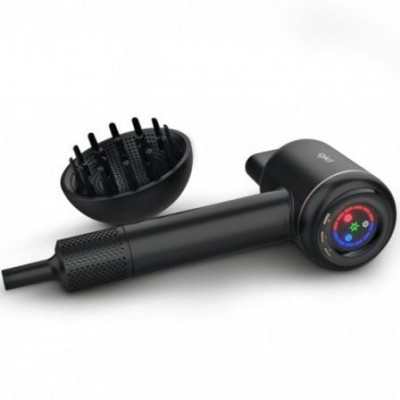 Secador GKL Onyx Smart/ 1600W/ Iónico/ Negro | Secadores