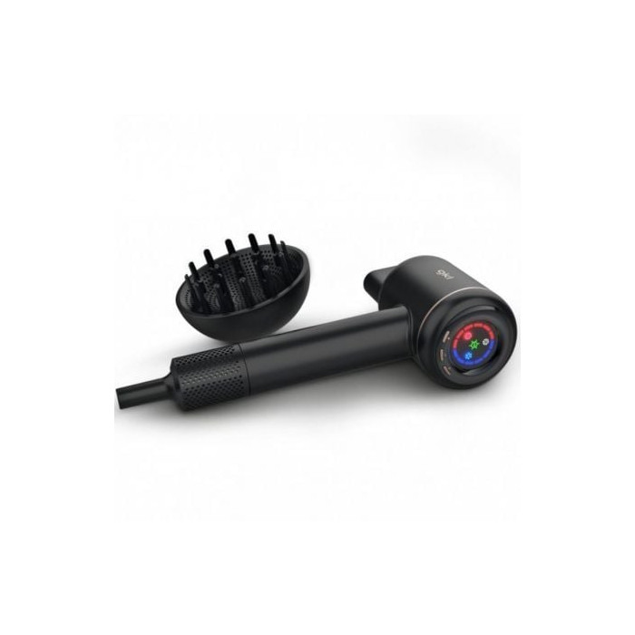 Secador GKL Onyx Smart/ 1600W/ Iónico/ Negro | Secadores