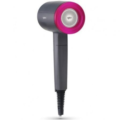 Secador GKL TOPAZ S2100/ 2200W/ Iónico/ Rosa y Gris | Secadores