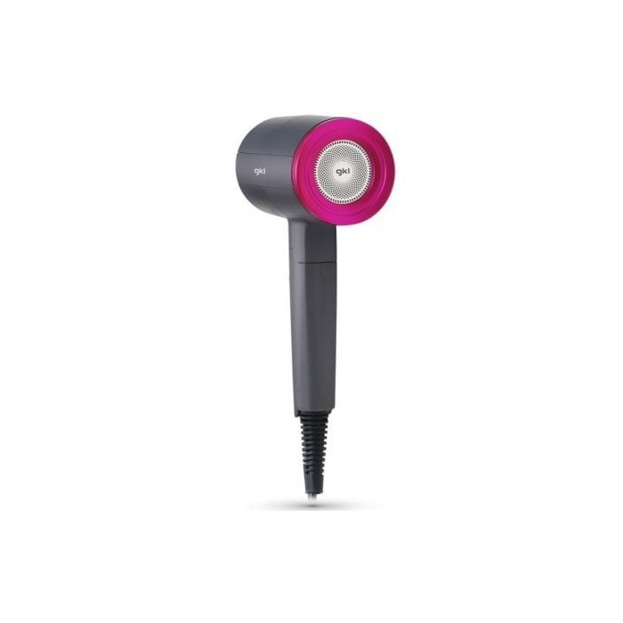 Secador GKL TOPAZ S2100/ 2200W/ Iónico/ Rosa y Gris | Secadores