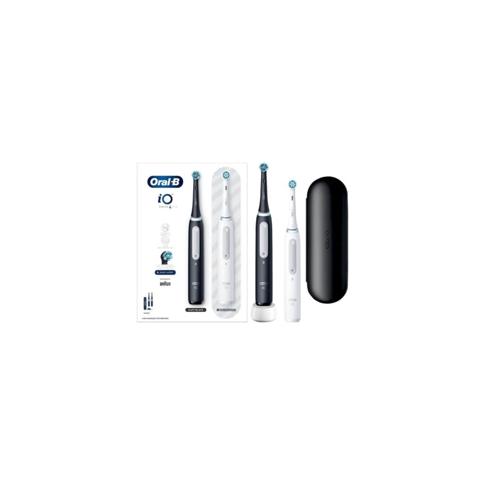 Cepillo Dental Oral-B iO Series 4 Dúo/ Incluye Funda | Cepillos