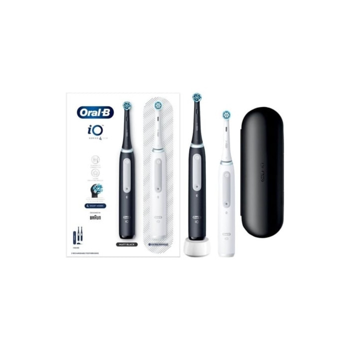 Cepillo Dental Oral-B iO Series 4 Dúo/ Incluye Funda | Cepillos
