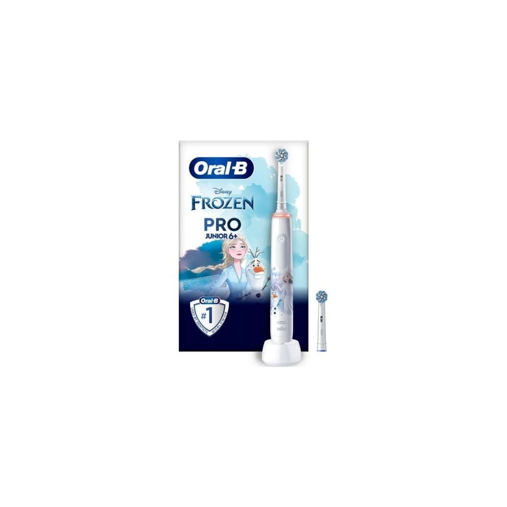 Cepillo Dental Oral-B Pro Junior 6+ Frozen/ Incluye 1 Recambio | Cepillos