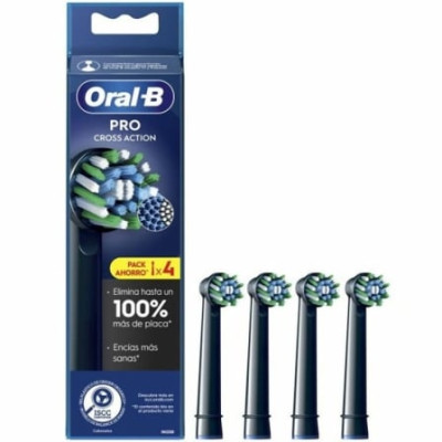 Cabezal de Recambio para cepillo Oral-B Pro Cross Action/ Pack 4 uds | Cepillos