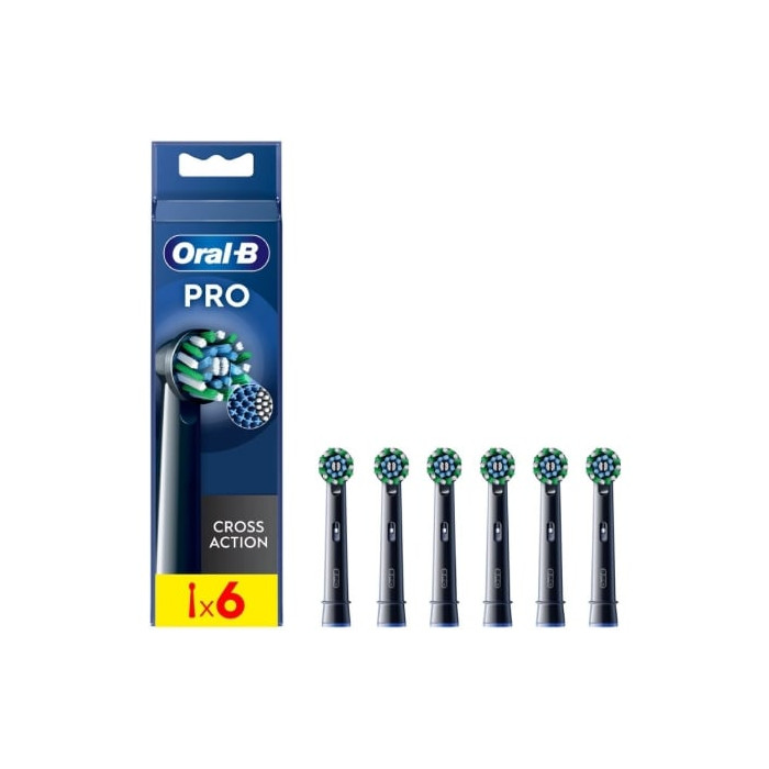 Cabezal de Recambio para Cepillo Oral-B Pro Cross Action/ Pack 6 uds | Cepillos