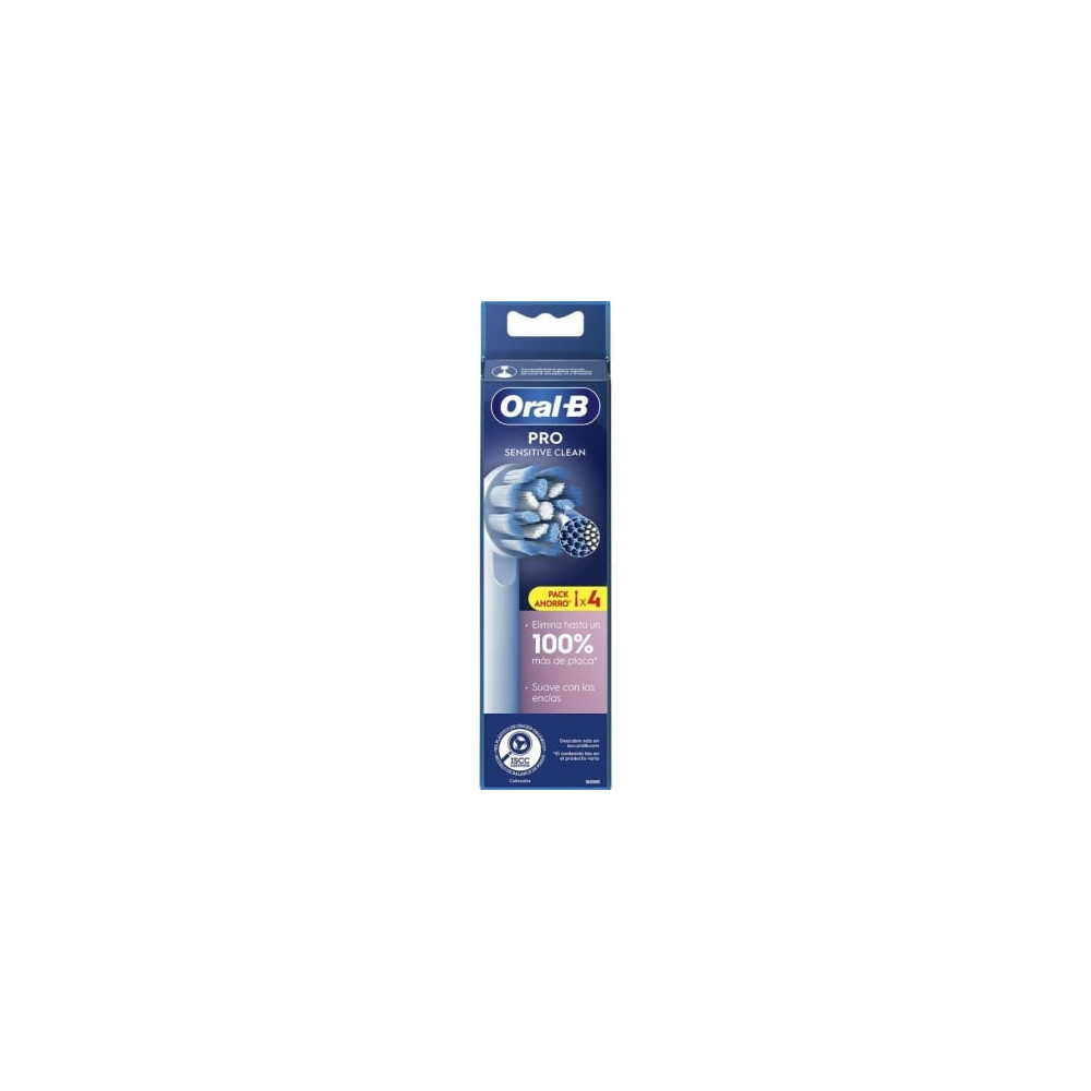 Cabezal de Recambio para Cepillo Oral-B Pro Sensitive/ Pack 4 uds | Cepillos