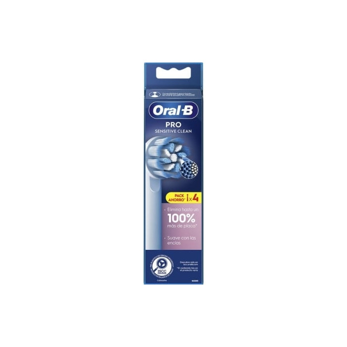 Cabezal de Recambio para Cepillo Oral-B Pro Sensitive/ Pack 4 uds | Cepillos