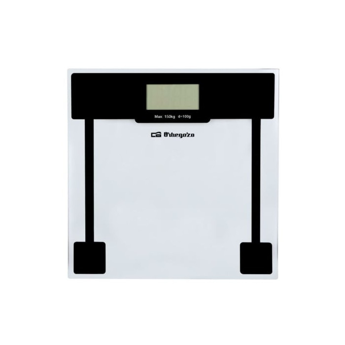 Báscula de Baño Orbegozo PB 2210/ Hasta 150kg/ Cristal | Balanzas