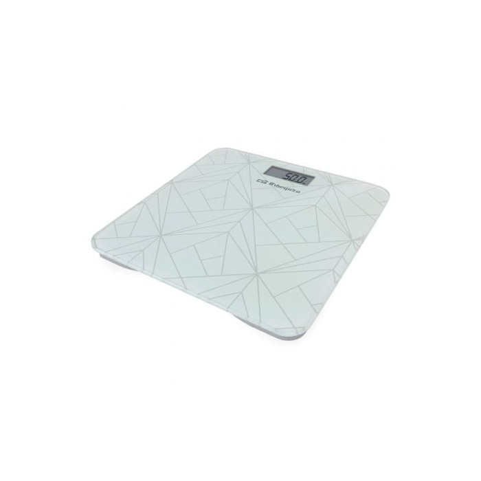 Báscula de Baño Orbegozo PB-2218 A/ Hasta 180kg/ Blanca | Balanzas