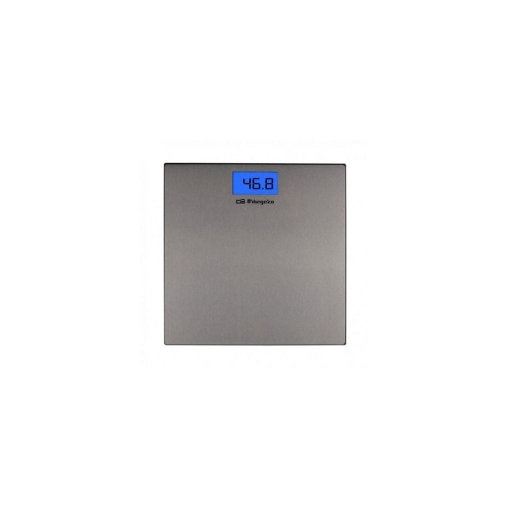 Báscula de Baño Orbegozo PB-2222 A/ Hasta 150kg/ Gris | Balanzas