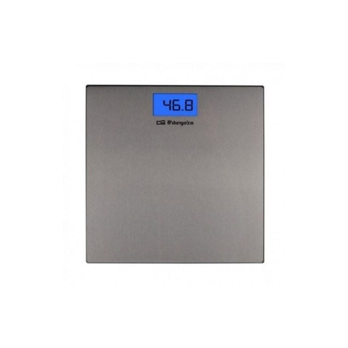 Báscula de Baño Orbegozo PB-2222 A/ Hasta 150kg/ Gris | Balanzas