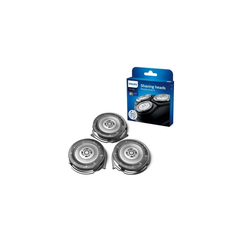 Cabezal de Reemplazo para Afeitadora Eléctrica Philips Series 3000 y 1000/ Pack 3 | Afaitadores