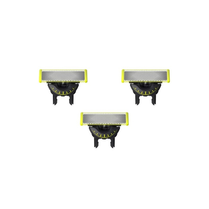 Cabezal de Reemplazo para Afeitadora Eléctrica Philips OneBlade/ Pack 3 | Afaitadores
