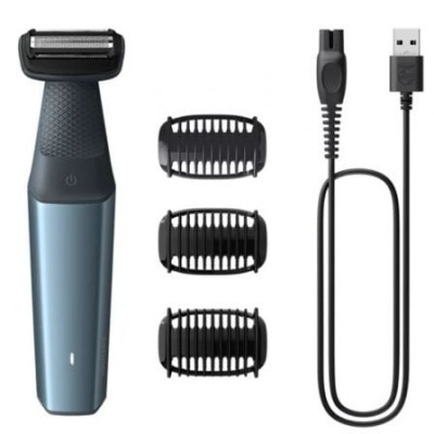 Afeitadora Philips Bodygroom Series 3000 BG3027/ con Batería/ 3 Accesorios | Afaitadores