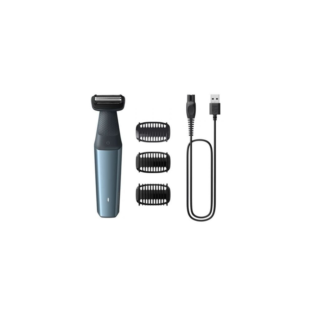 Afeitadora Philips Bodygroom Series 3000 BG3027/ con Batería/ 3 Accesorios | Afaitadores
