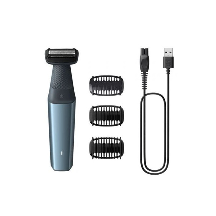 Afeitadora Philips Bodygroom Series 3000 BG3027/ con Batería/ 3 Accesorios | Afaitadores