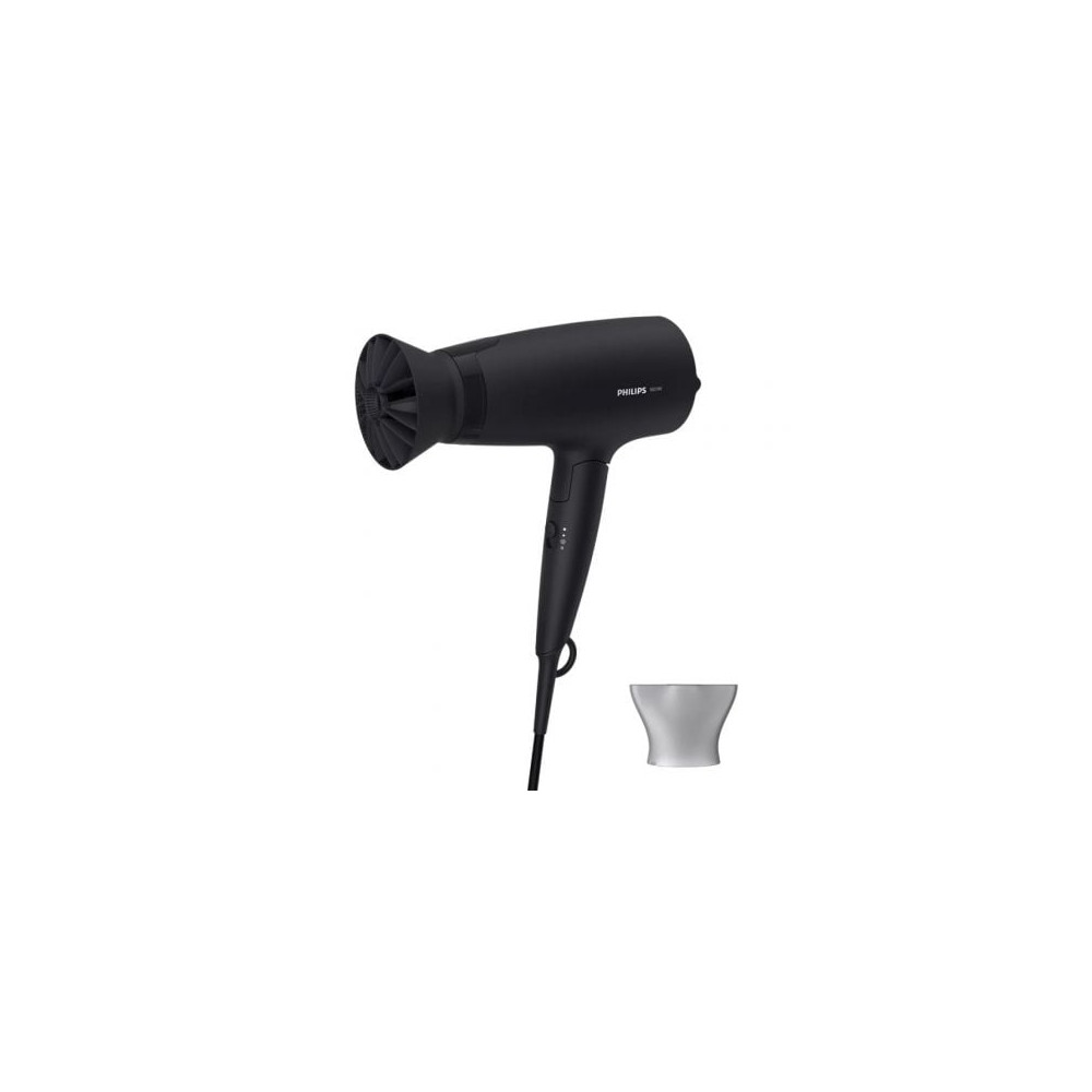 Secador Philips 3000 series BHD308/10/ 1600W/ Negro/ 2 Accesorios | Secadores