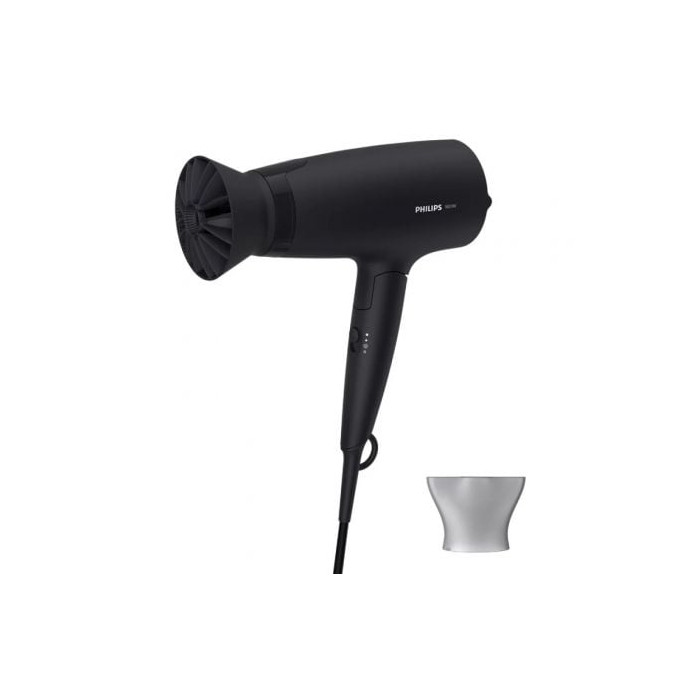 Secador Philips 3000 series BHD308/10/ 1600W/ Negro/ 2 Accesorios | Secadores