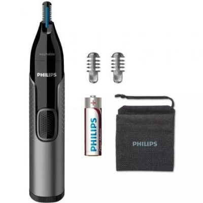 Perfilador Philips Nose Trimmer 3650 Serie 3000/ a Pilas/ 3 Accesorios | Cortapelos