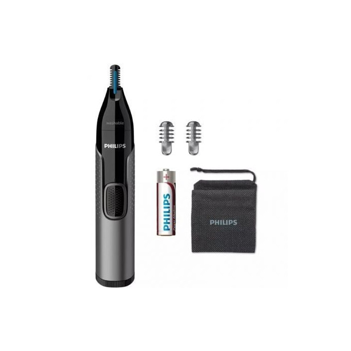 Perfilador Philips Nose Trimmer 3650 Serie 3000/ a Pilas/ 3 Accesorios | Cortapelos