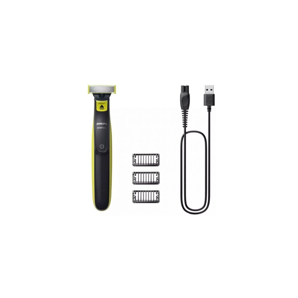 Cortabarbas Philips Oneblade QP2724/10/ con Batería/ 3 Accesorios | Cortapelos