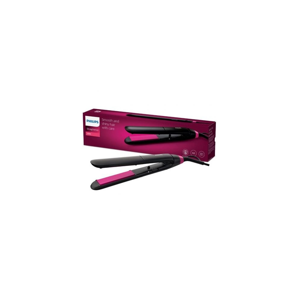 Plancha para el Pelo Philips StraightCare Essential BHS375 ThermoProtect/ Negra | Planchas