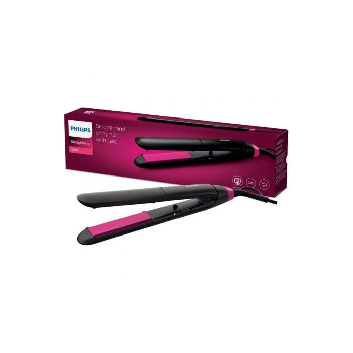 Plancha para el Pelo Philips StraightCare Essential BHS375 ThermoProtect/ Negra | Planchas