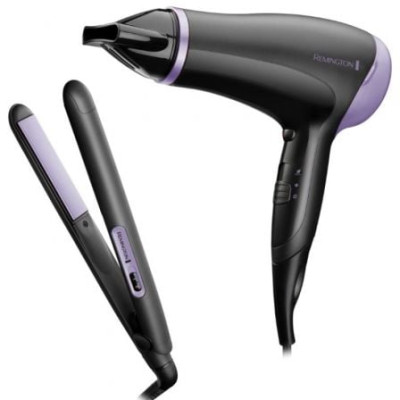 Pack Secador y Plancha para el Pelo Remington Style Essentials | Secadores