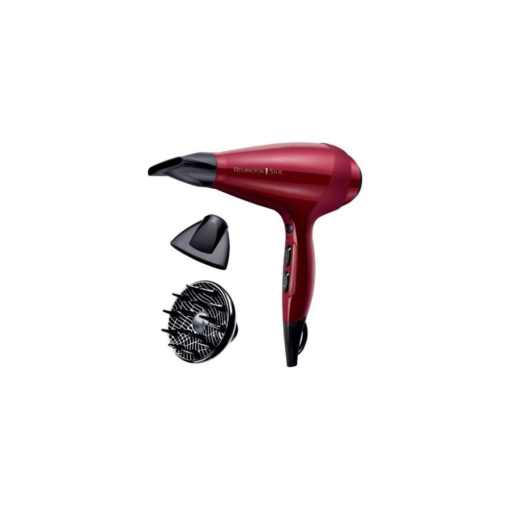Secador Remington Silk Dryer AC9096/ 2400W/ Iónico/ Rojo | Secadores