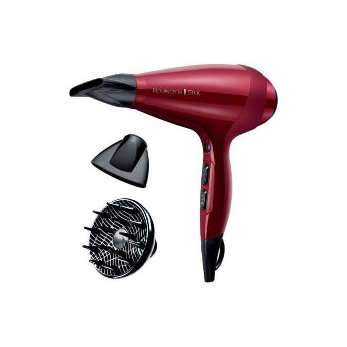 Secador Remington Silk Dryer AC9096/ 2400W/ Iónico/ Rojo | Secadores