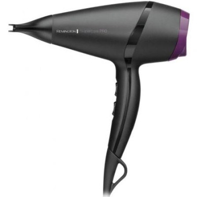 Secador Remington SuperCare Pro 2100 AC7100/ 2100W/ Iónico/ Negro y Lila | Secadores
