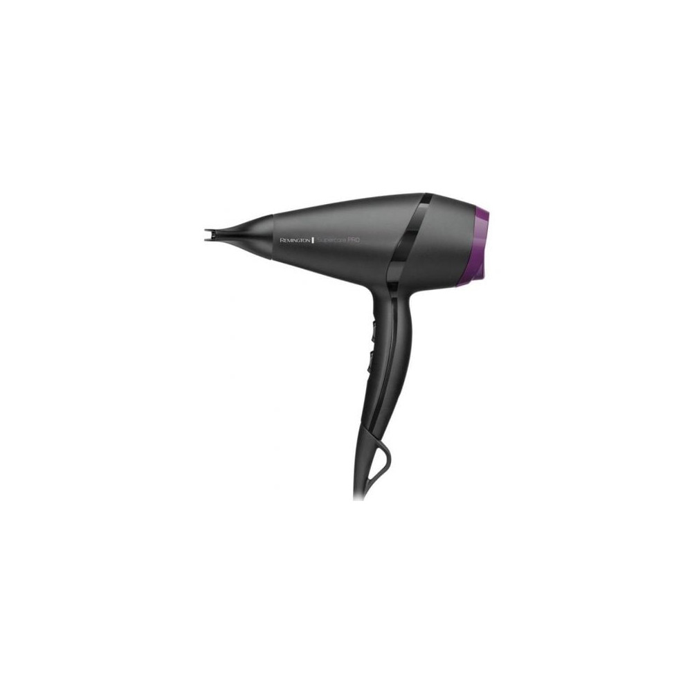 Secador Remington SuperCare Pro 2100 AC7100/ 2100W/ Iónico/ Negro y Lila | Secadores