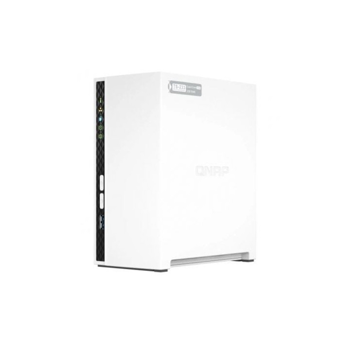 NAS QNAP TS-233/ 2 Bahías 3.5'- 2.5'/ 2GB DDR4/ Formato Torre | NAS