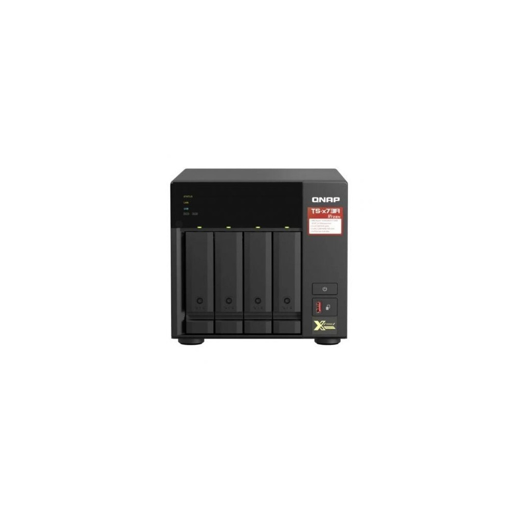 NAS QNAP TS-473A-8G/ 4 Bahías 3.5'- 2.5'/ 8GB DDR4/ Formato Torre | NAS