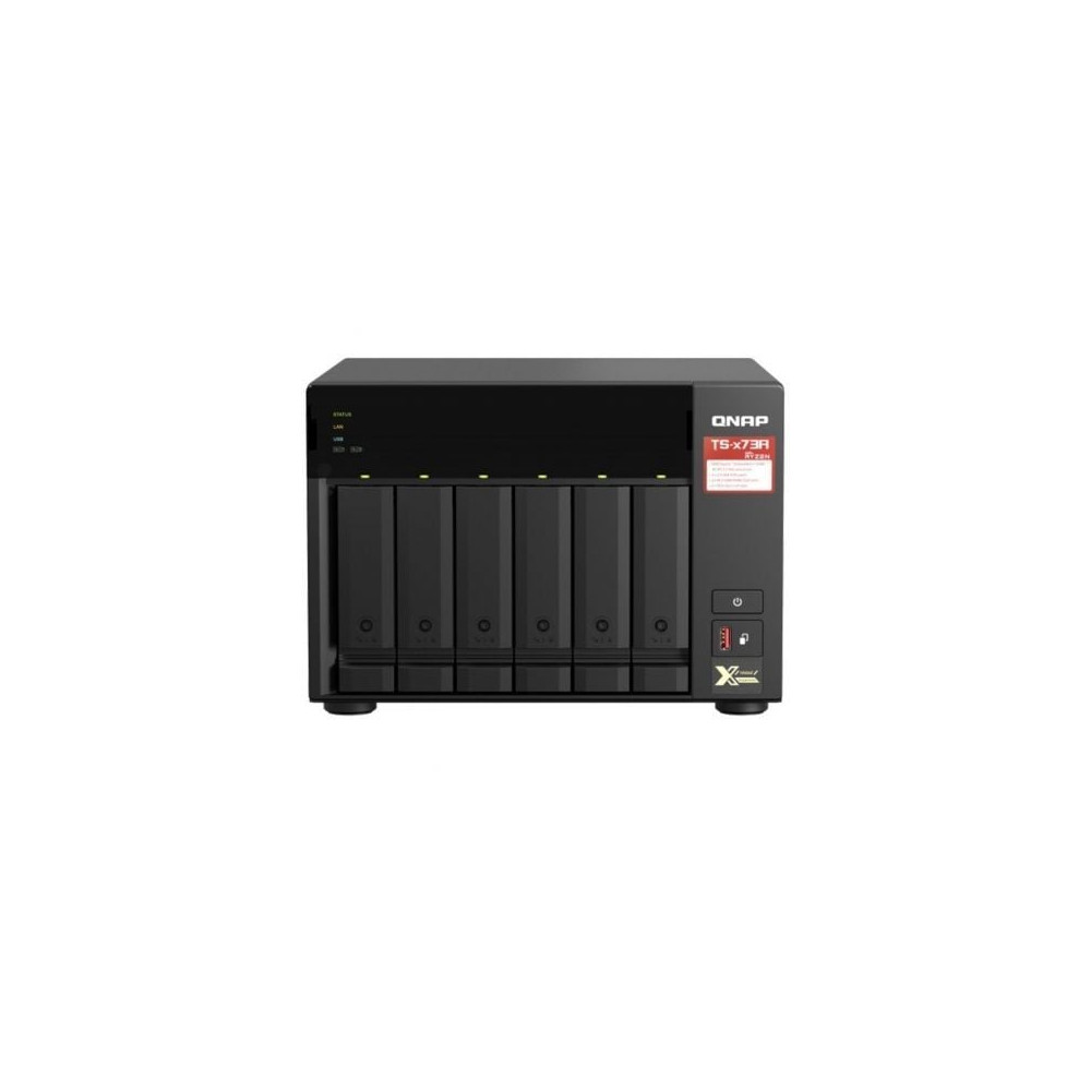 NAS QNAP TS-673A-8G/ 6 Bahías 3.5'- 2.5'/ 8GB DDR4/ Formato Torre | NAS