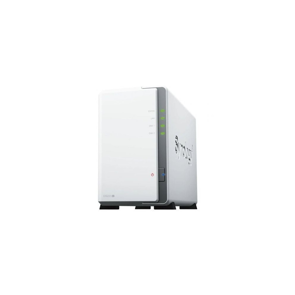 NAS Synology Diskstation DS223J/ 2 Bahías 3.5'- 2.5'/ 1GB DDR4/ Formato Torre | NAS
