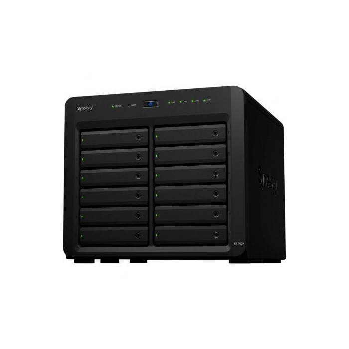 NAS Synology Diskstation DS2422+/ 12 Bahías 3.5'- 2.5'/ 4GB DDR4/ Formato Torre | NAS
