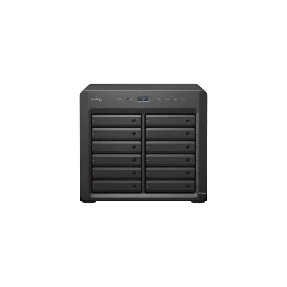 NAS Synology Diskstation DS3622XS+/ 12 Bahías 3.5'- 2.5'/ 16GB DDR4/ Formato Torre | NAS