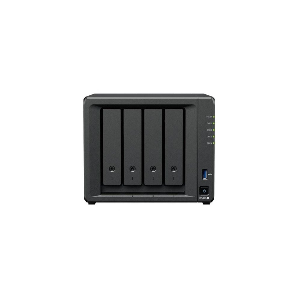 NAS Synology Diskstation DS425+/ 4 Bahías 3.5'- 2.5'/ 2GB DDR4/ Formato Torre | NAS