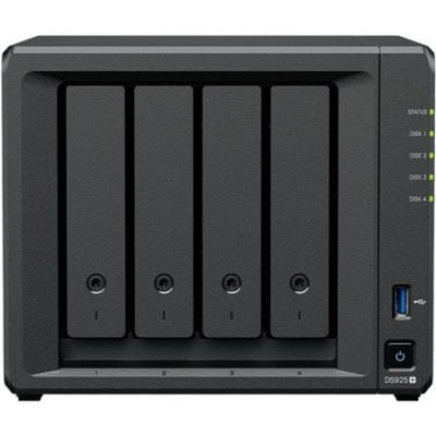 NAS Synology Diskstation DS925+/ 4 Bahías 3.5'- 2.5'/ 4GB DDR4/ Formato Torre | NAS