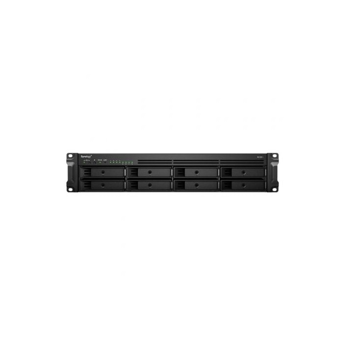 NAS Synology Diskstation RS1221RP+/ 8 Bahías 3.5'- 2.5'/ 4GB DDR4/ Formato Rack | NAS