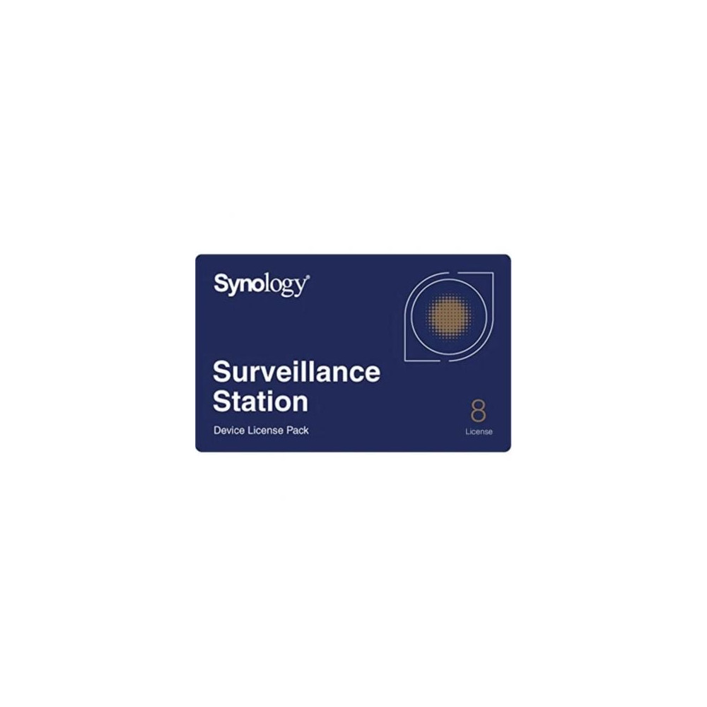 Licencia Física Synology Surveillance Device License Pack/ 8 Dispositivos | Accesorios NAS
