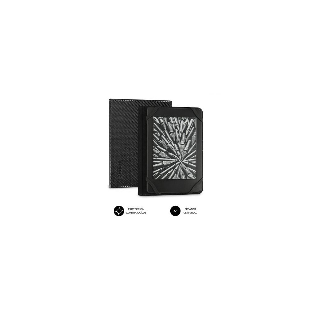 Funda para libro electrónico Subblim Clever Case/ Negra | Fundas